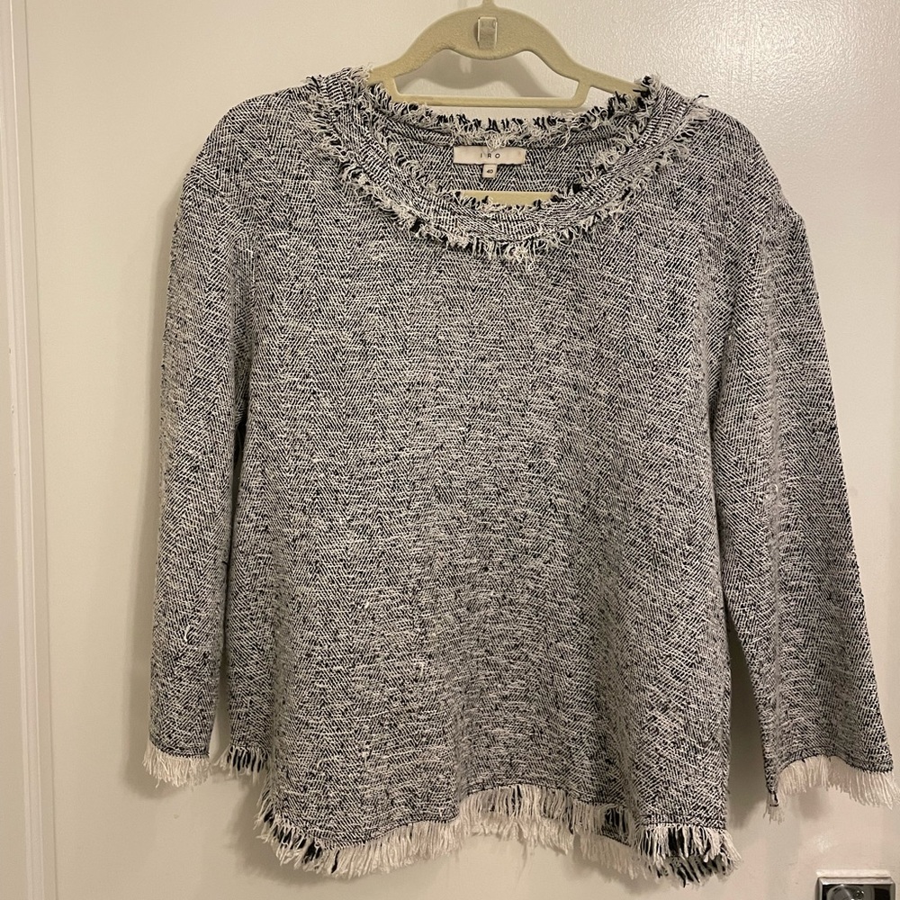 Iro Tweed Top